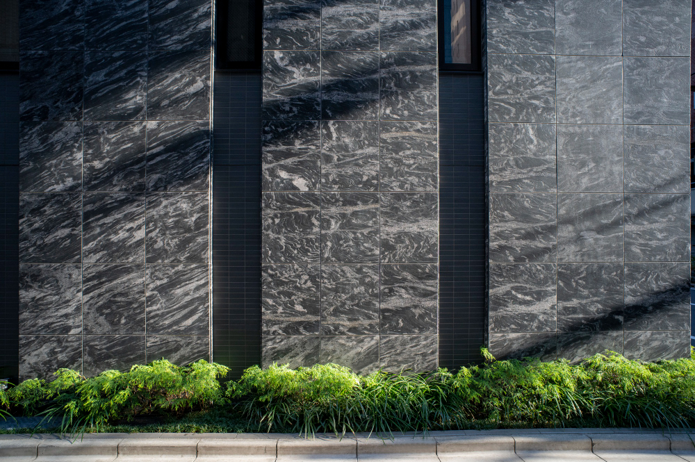 Exterior facade tiles